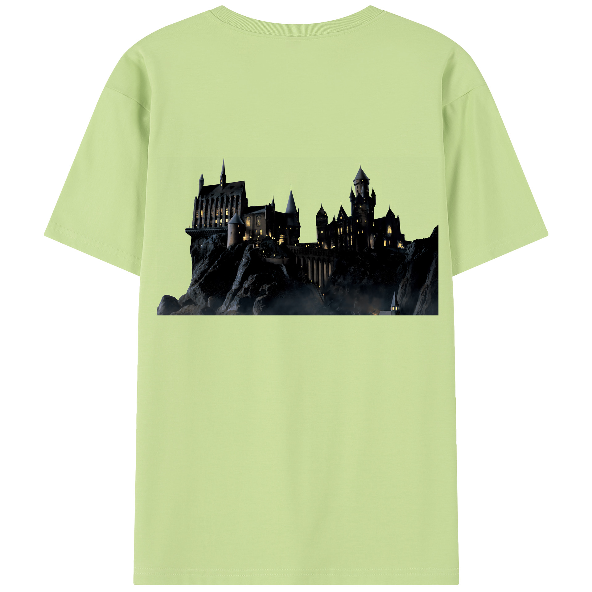 （画像用） Harry Potter ハリー・ポッターシリーズ 綿100％半袖Tシャツ（背面プリント）